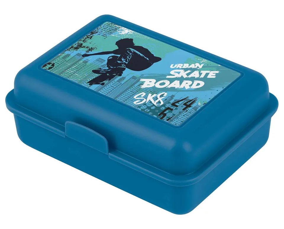 baagl-skateboard-bo-te-lunch-compartiment-bleu image 1