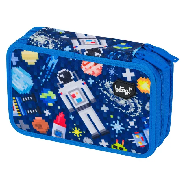 baagl-space-game-trousse-double-2-compartiments image 1