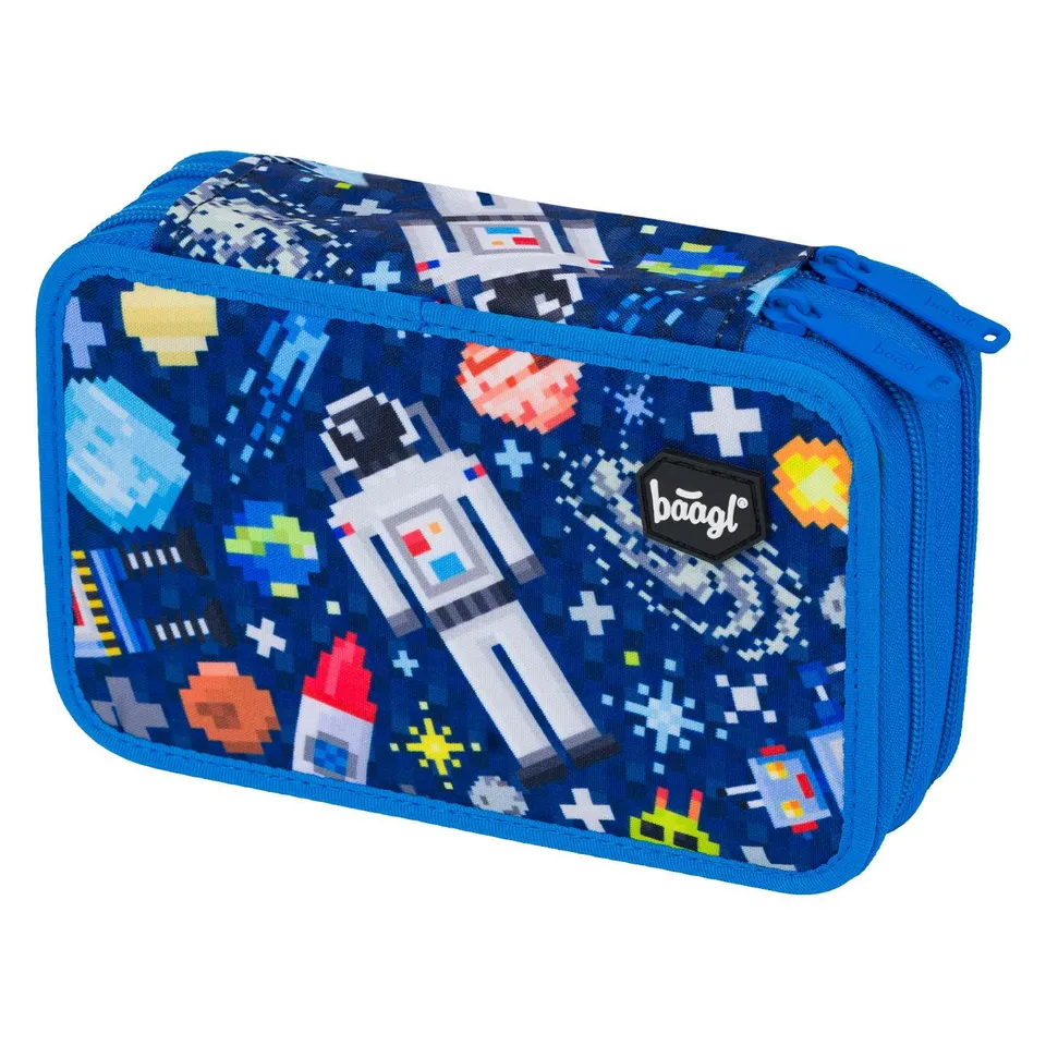 baagl-space-game-trousse-double-2-compartiments image 1
