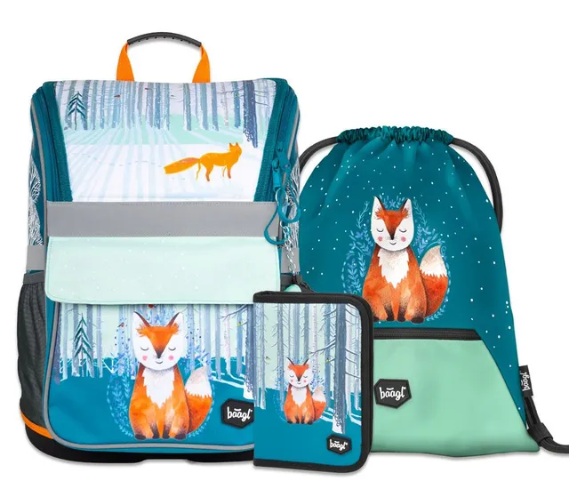 baagl-zippy-foxie-cartable-cp-3-pi-ces-renard-17-l image 1