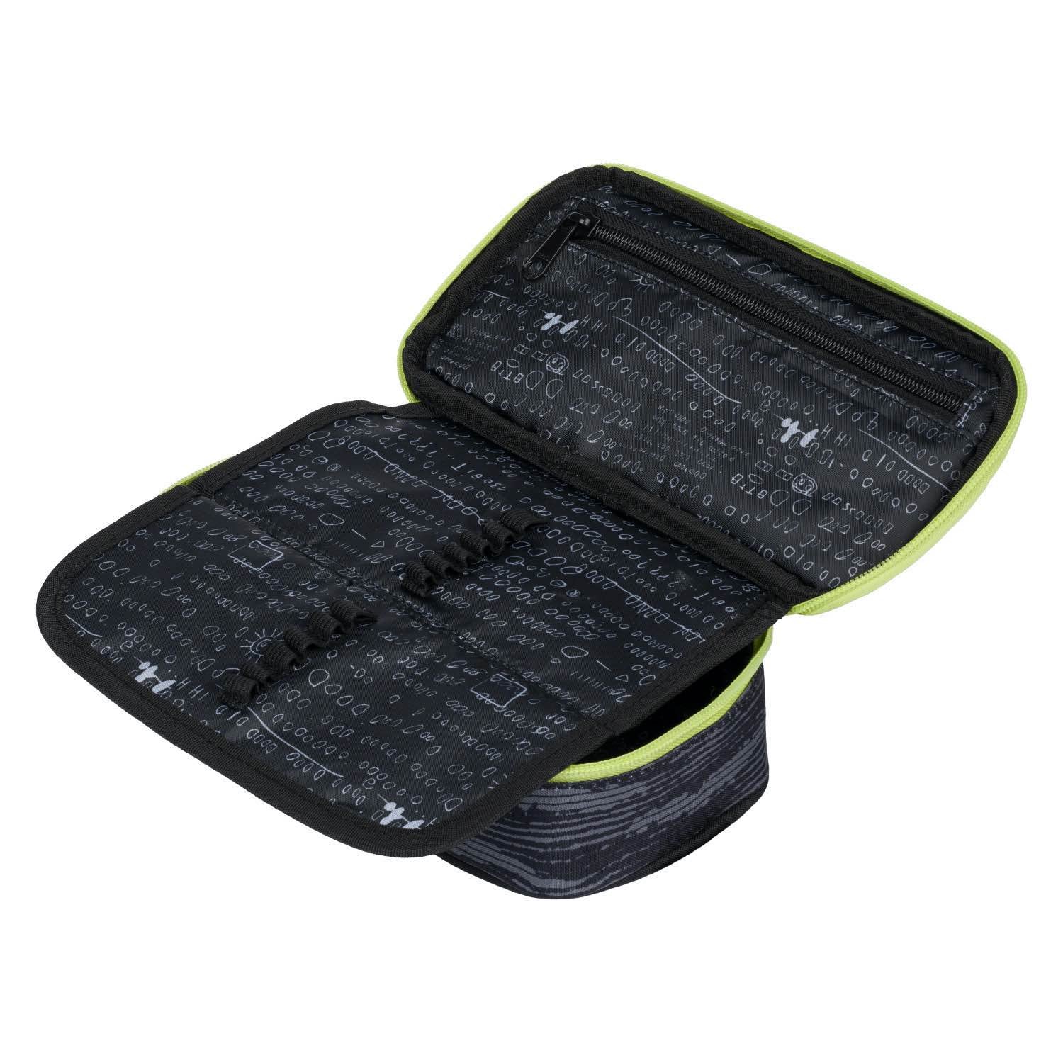 baagl-skate-grey-trousse-scolaire-rigide-grise-skate image 3