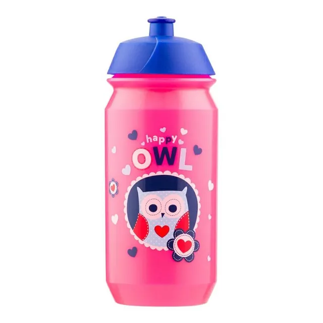 baagl-little-owls-gourde-enfant-500-ml-chouettes-sans-bpa image 1