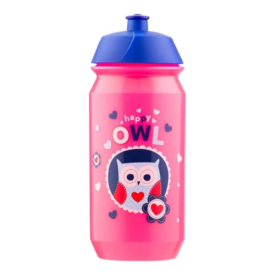 baagl-little-owls-gourde-enfant-500-ml-chouettes-sans-bpa image 1