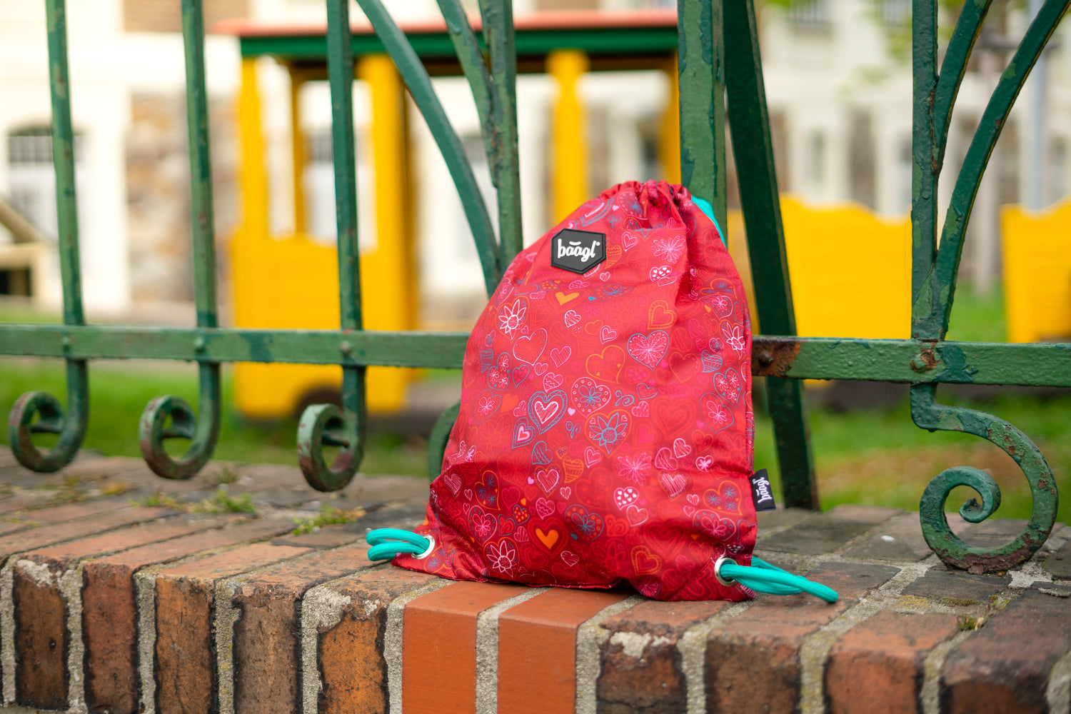 baagl-love-sac-de-gym-motif-c-urs image 3