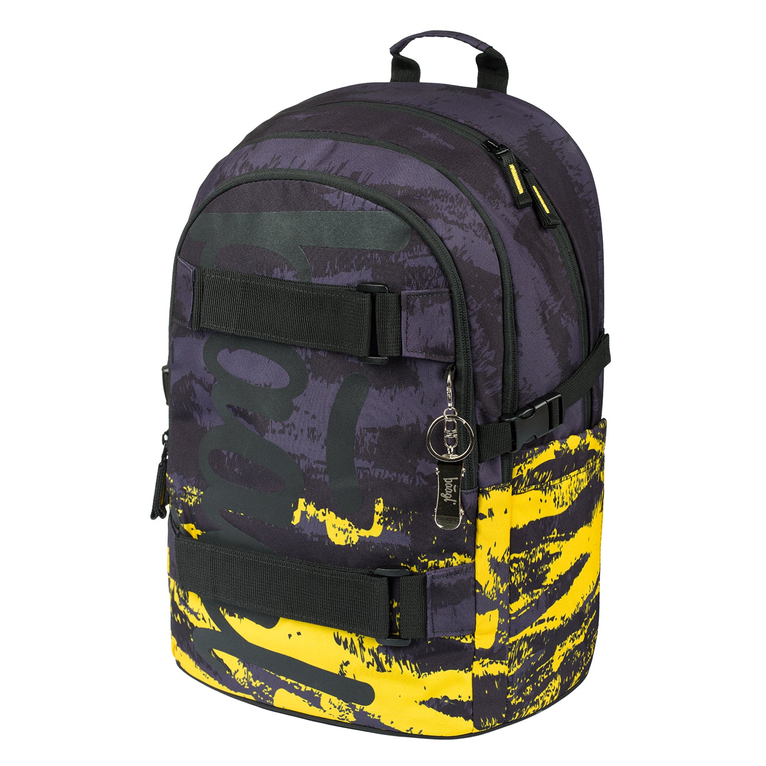 baagl-skate-dune-sac-dos-25l-skateboard image 2