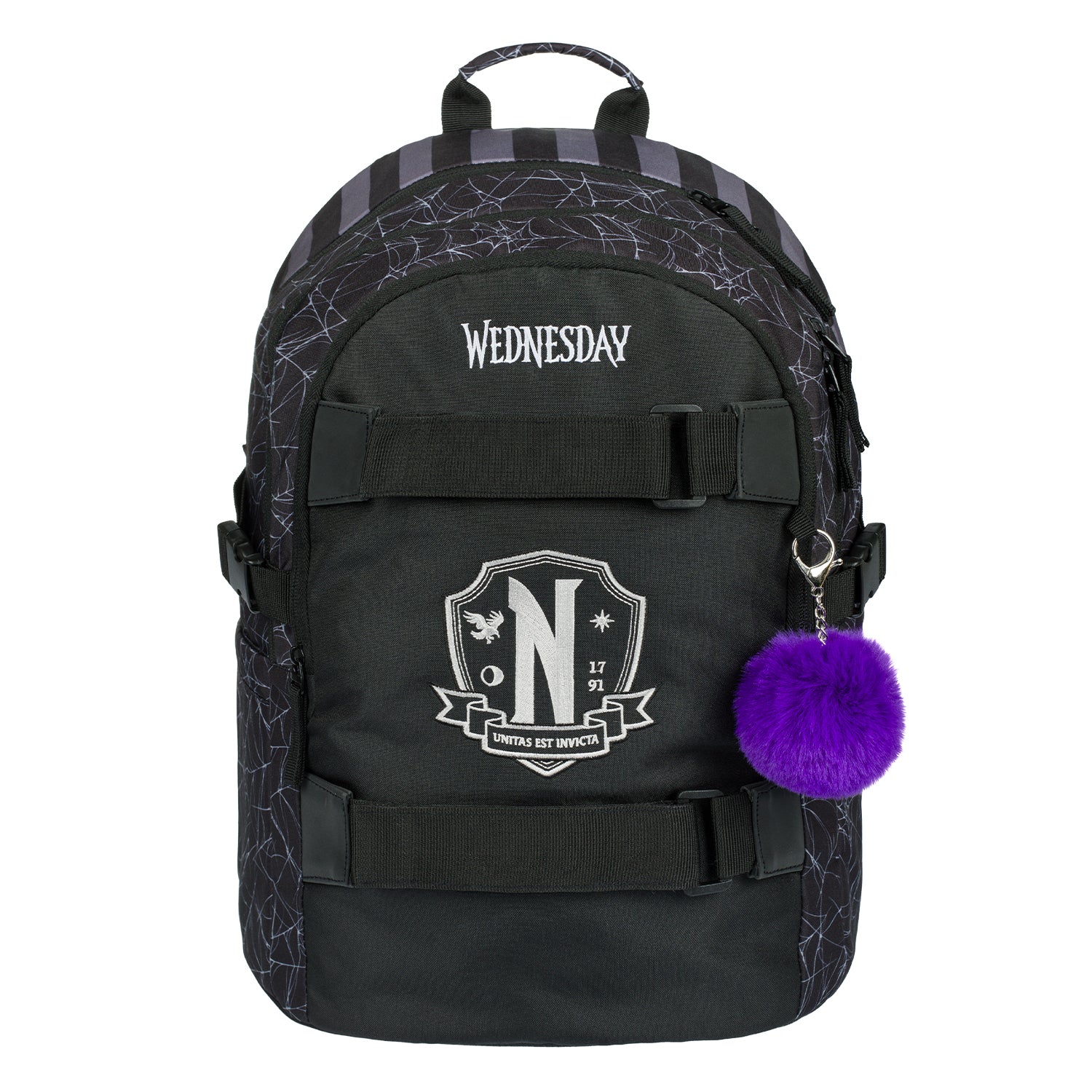 baagl-skate-wednesday-nevermore-sac-dos-25l-skate image 1