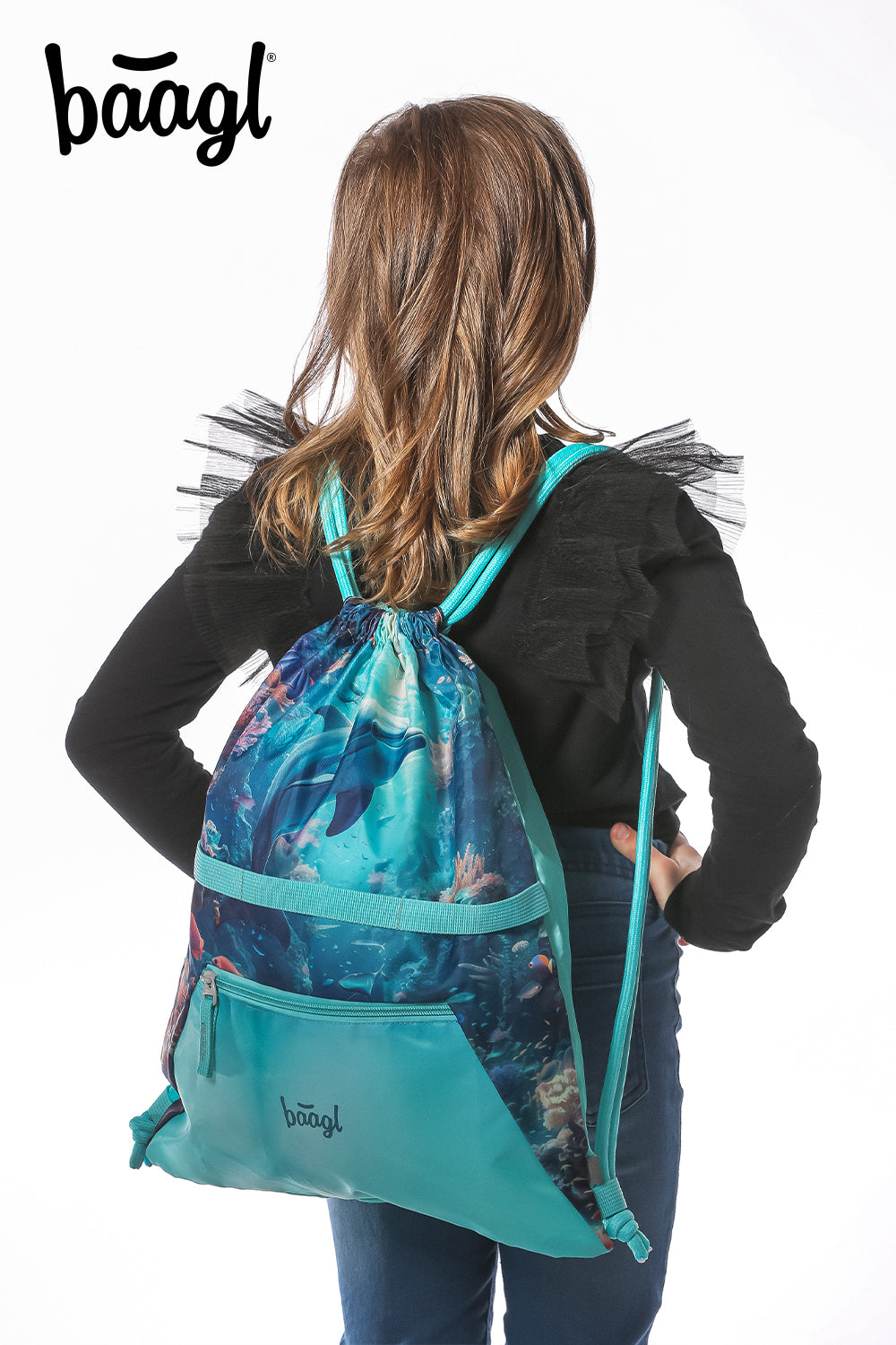 baagl-dolphin-sac-de-sport-enfant-poche-zipp-e image 4