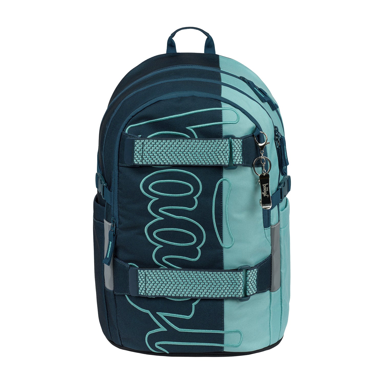 baagl-school-sets-skate-petrol-ii-cartable-scolaire-trousse-recycl image 2