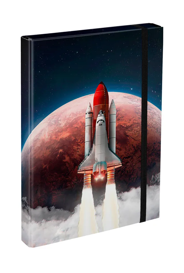 baagl-space-shuttle-chemise-a4-lastique-gar-on image 1