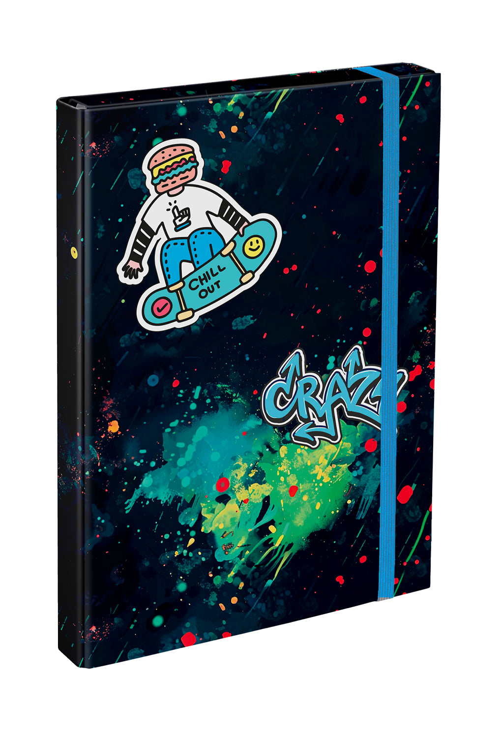 baagl-notebook-folders-a4-chill-chemise-lastique image 1