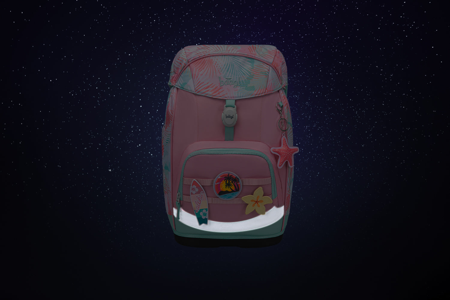 baagl-airy-plus-sunset-ii-set-cartable-fille-trousse image 6