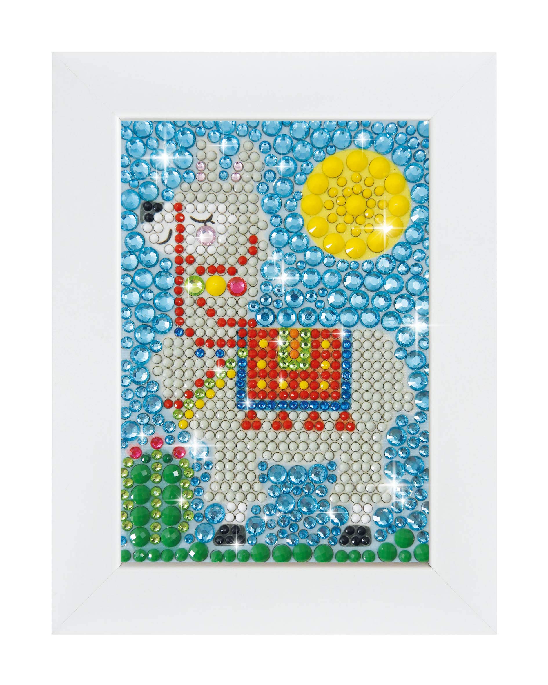 buki-dp003-tableau-strass-lama-avec-cadre-d-s-7-ans image 5