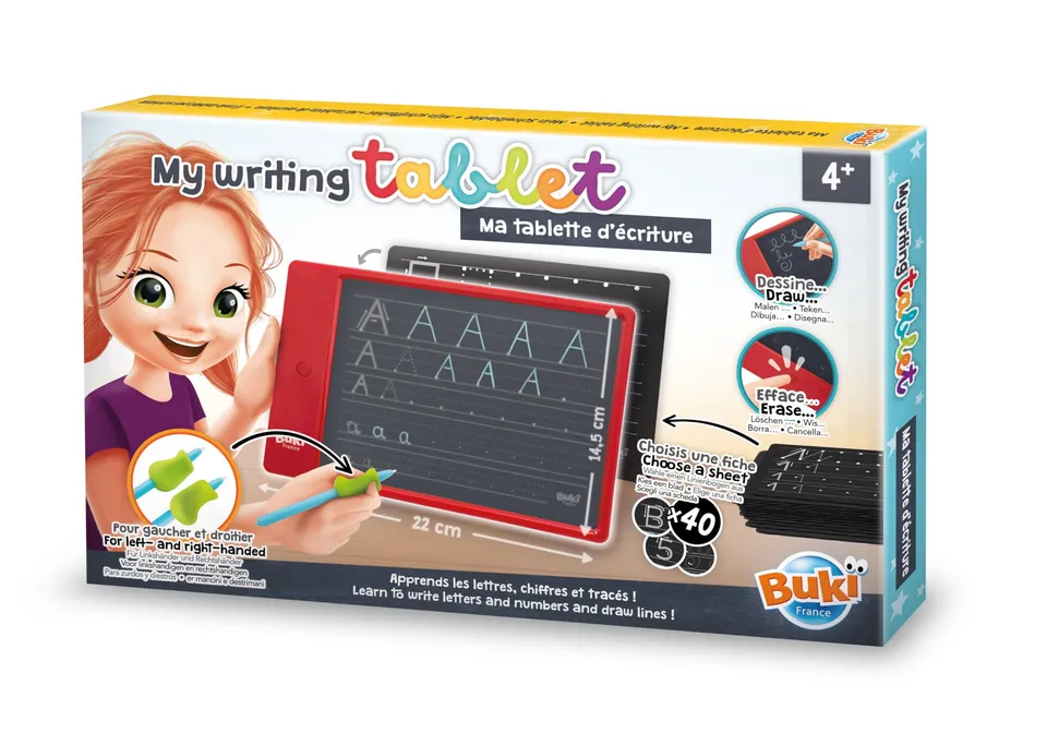 buki-science-5607-tablette-d-criture-lcd-40-fiches-4-ans image 1