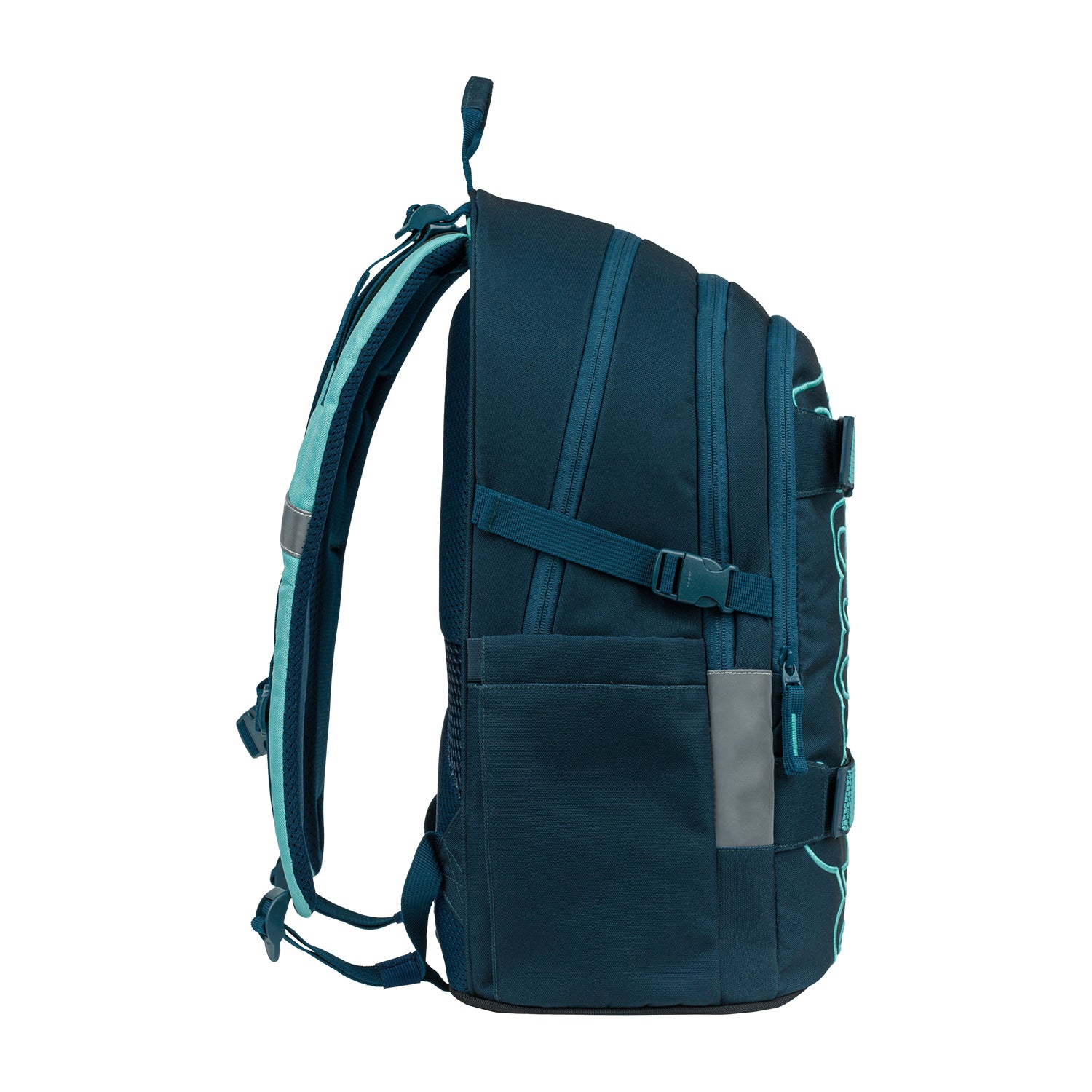 baagl-school-sets-skate-petrol-ii-cartable-scolaire-trousse-recycl image 3