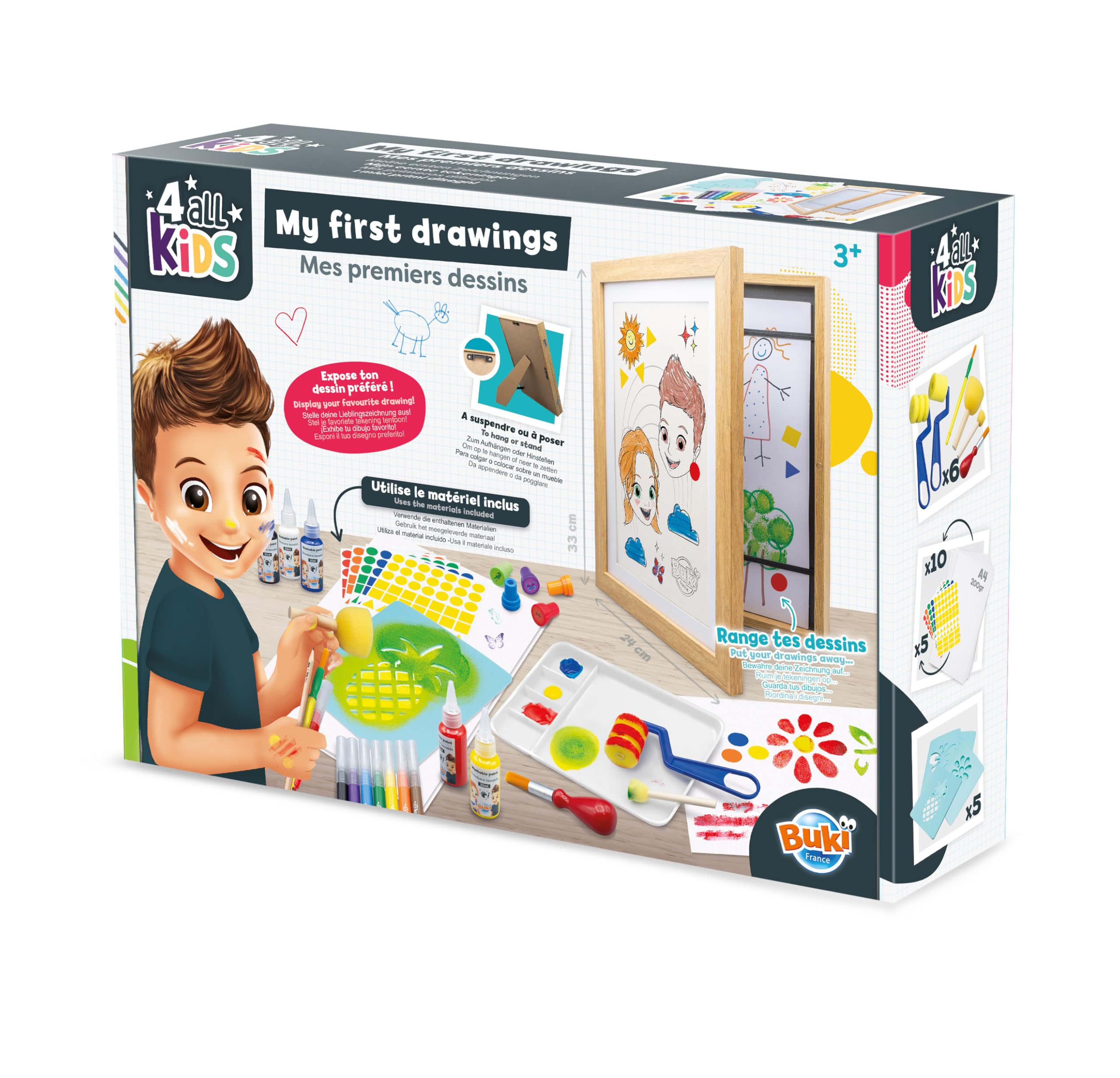 buki-cr-atif-mes-premiers-dessins-kit-dessin-enfant-avec-cadre image 3
