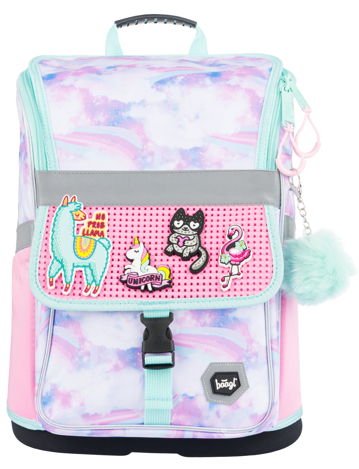 baagl-school-sets-cartable-zippy-rainbow-ii-18-l-fille image 2