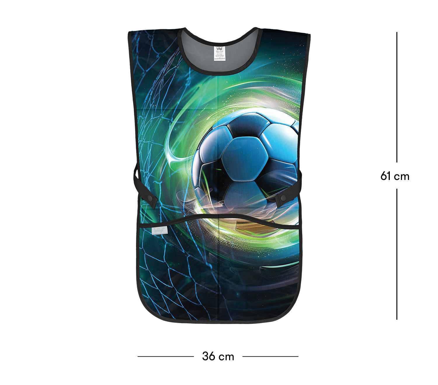 baagl-football-ball-tablier-enfant-foot-2-poches-lavable image 4