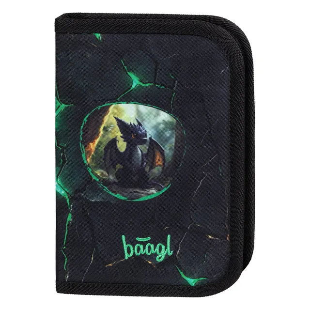 baagl-classic-pencil-cases-trousse-dragons-1-compartiment image 1