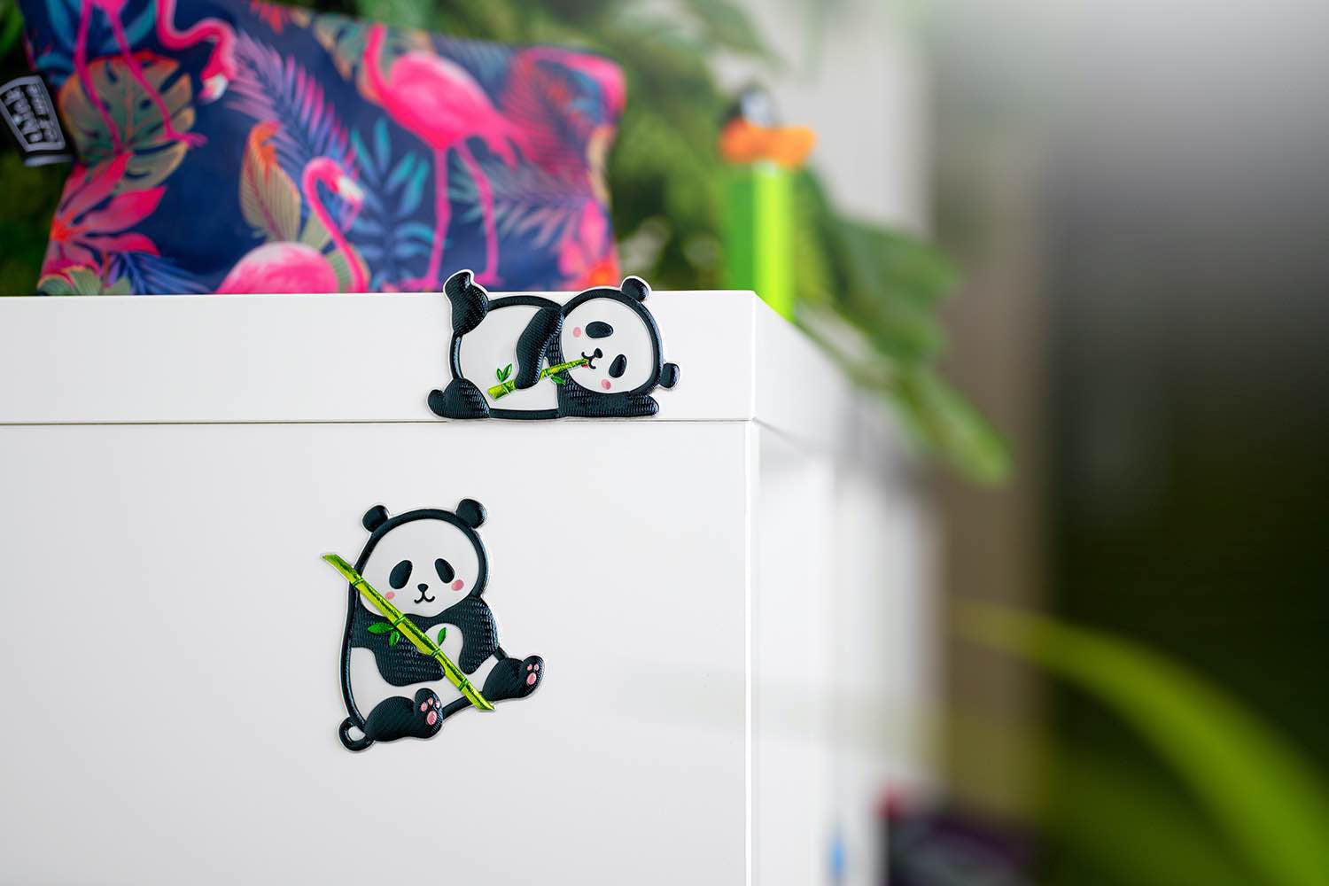 baagl-panda-stickers-3d-r-utilisables-d-co image 2