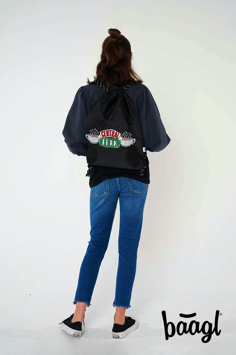 baagl-gym-sacks-central-perk-sac-gym-sac-chaussures-lavable image 5