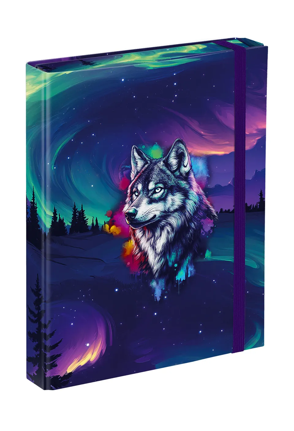 baagl-notebook-folders-a5-aurora-chemise-a5-lastique image 1