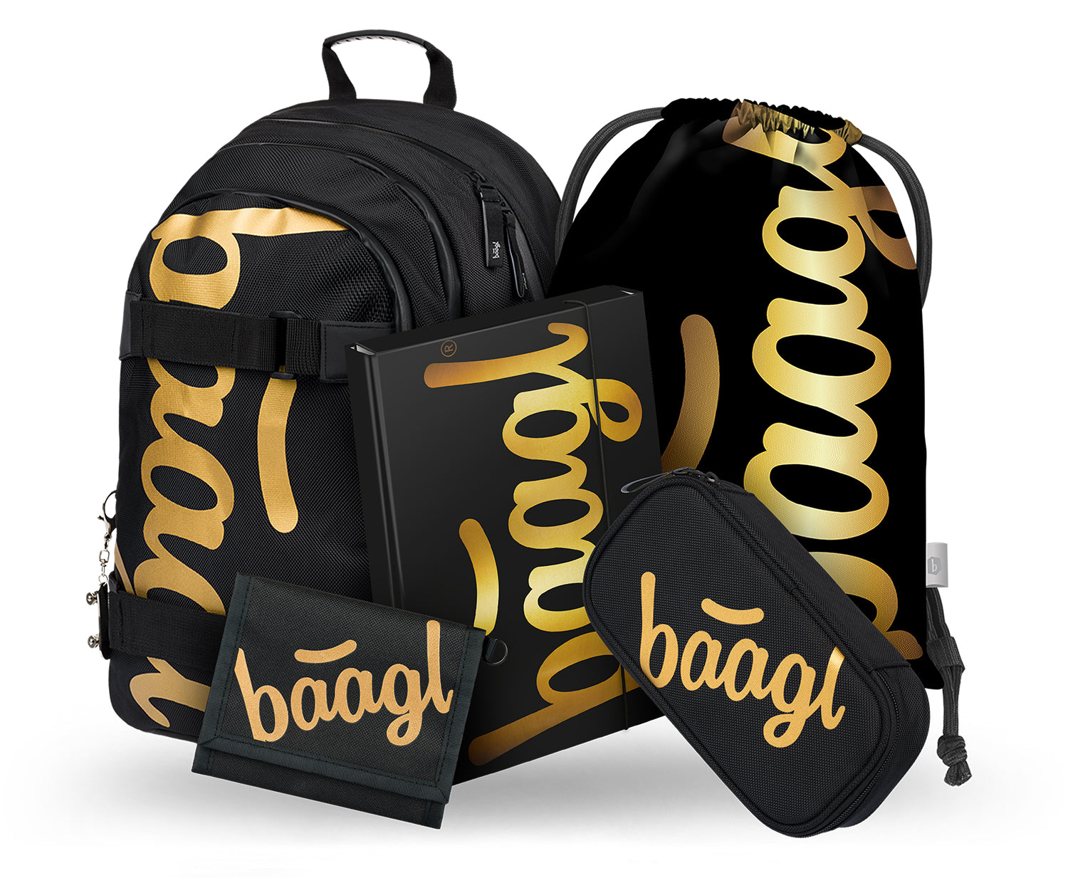 baagl-skate-gold-ii-sac-dos-scolaire-25-l-ensemble image 1