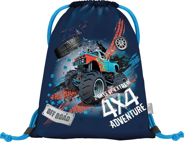 baagl-truck-sac-de-gym-enfant-truck-lavable-cordon image 1