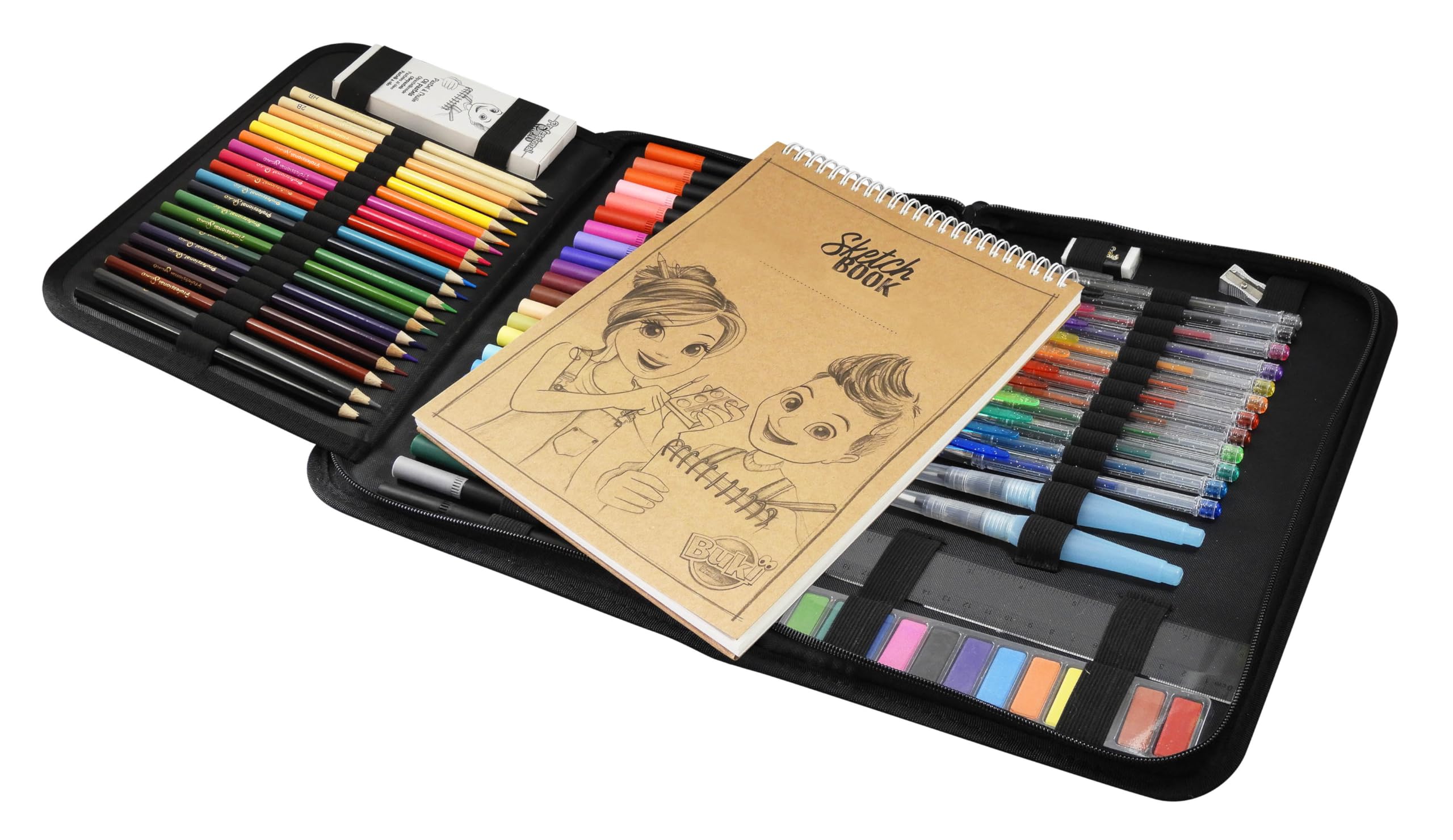 buki-5436-professional-studio-trousse-dessin-noir-6-ans image 8