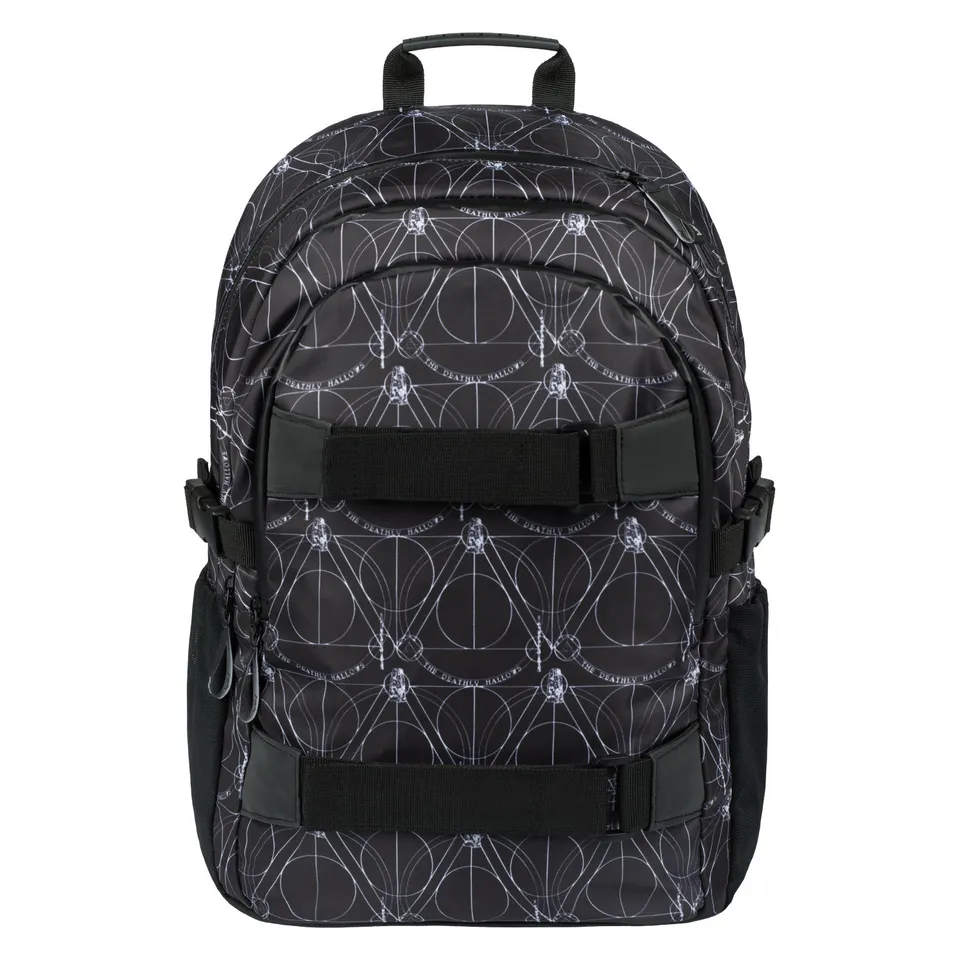 baagl-skate-harry-potter-sac-dos-25-l-deathly-hallows image 1