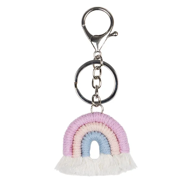 baagl-rainbow-porte-cl-s-arc-en-ciel-pour-cartable image 1