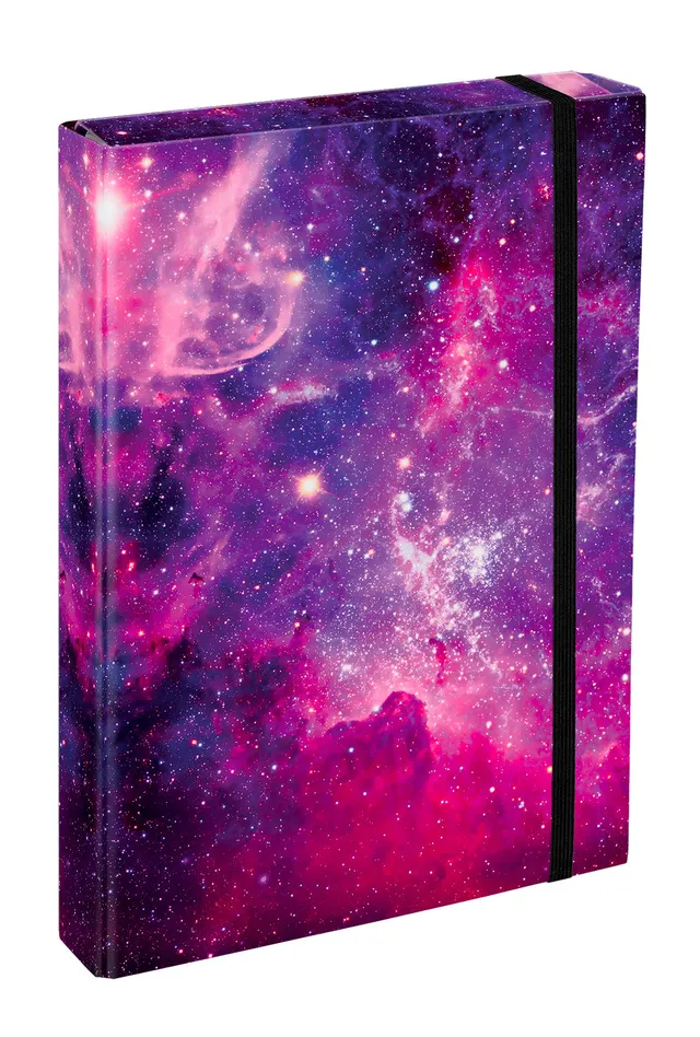 baagl-jumbo-galaxy-chemise-a4-lastique-avec-rabats image 1