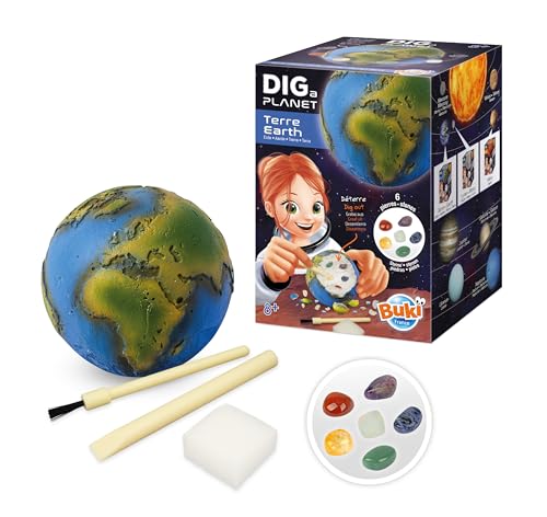 buki-espace-446-dig-a-planet-terre-kit-fouille-6-vraies-pierres image 8