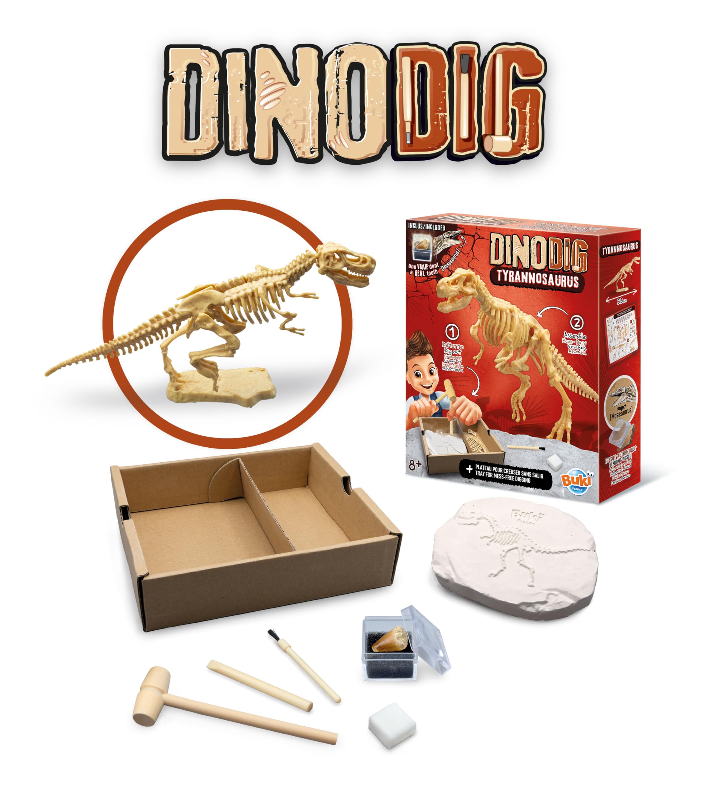 buki-science-dino-dig-t-rex-kit-fouille-dinosaure-20-cm image 3