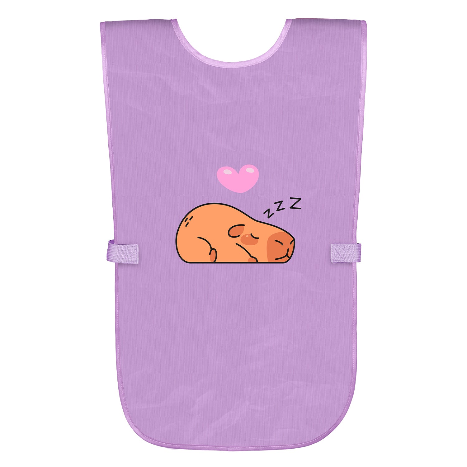 baagl-capybara-tablier-enfant-lavable-2-poches image 2