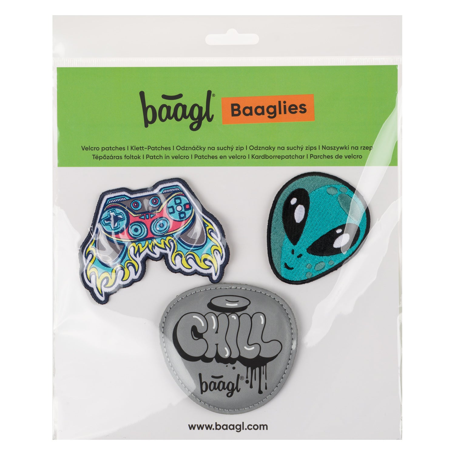 baagl-baaglies-patch-chill-velcro-x3 image 4
