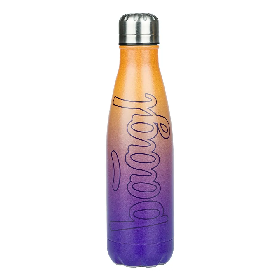 baagl-gradient-gourde-isotherme-500-ml-jaune-violet image 1