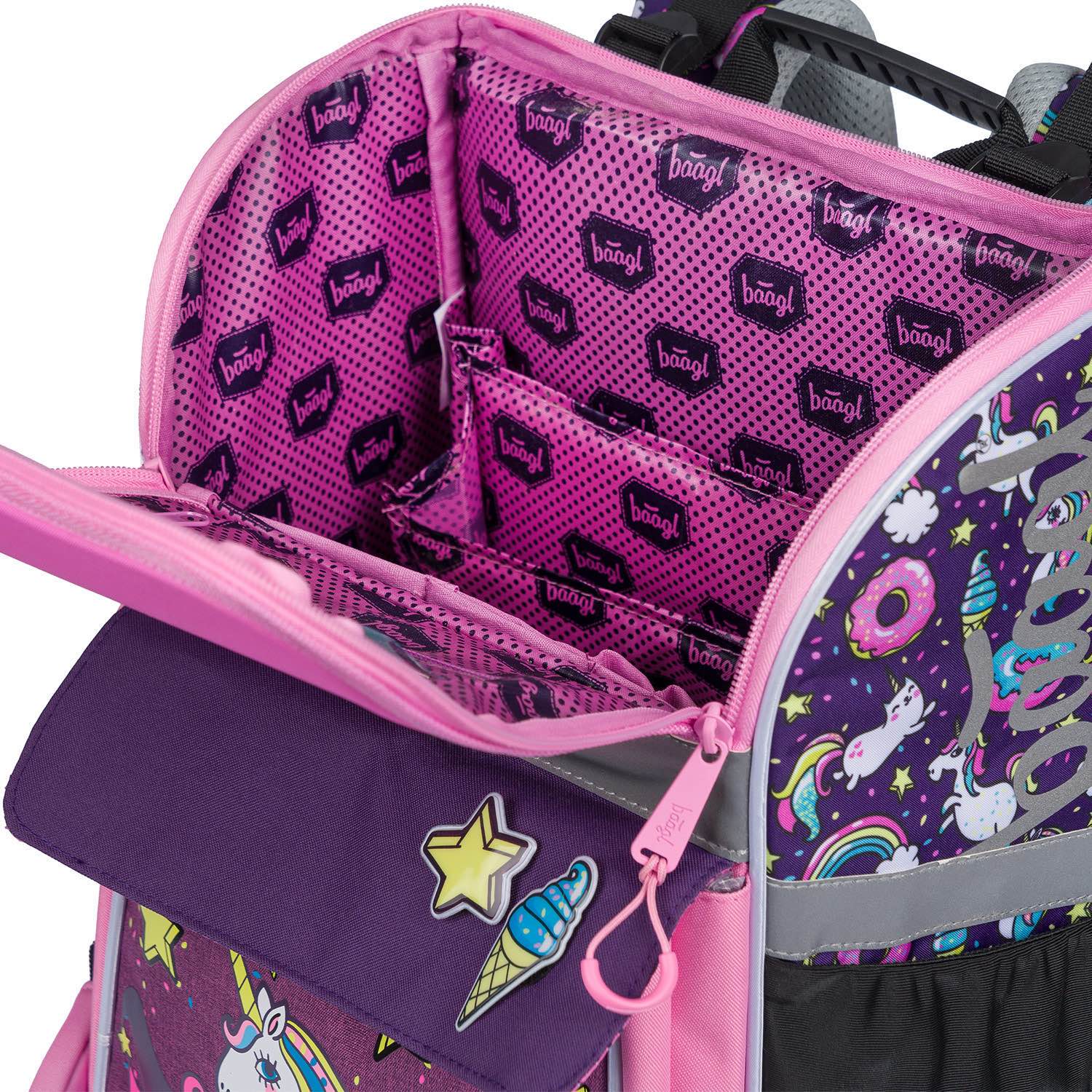 baagl-zippy-unicorn-cartable-fille-licorne-18-l image 8