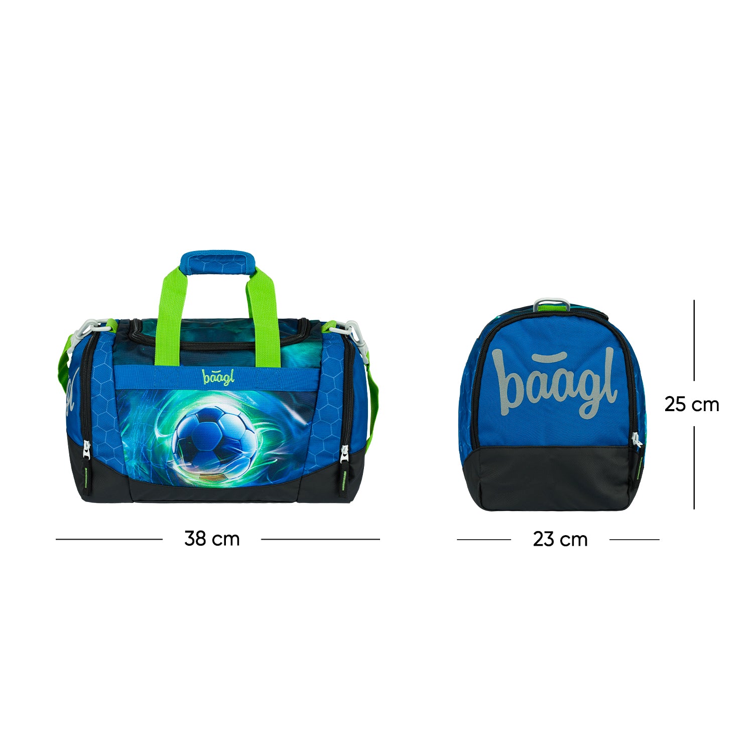 baagl-football-ball-sac-de-sport-enfant-poche-chaussures image 7