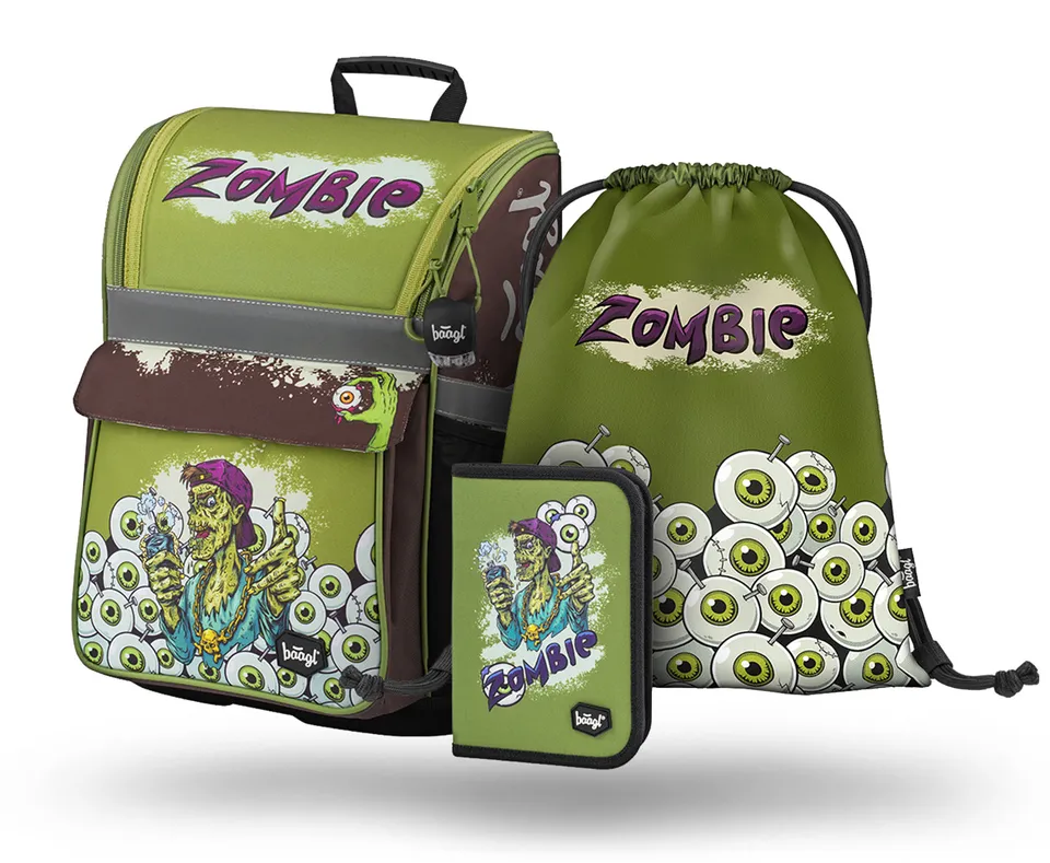 baagl-school-sets-zippy-zombie-cartable-17-l-gar-on image 1