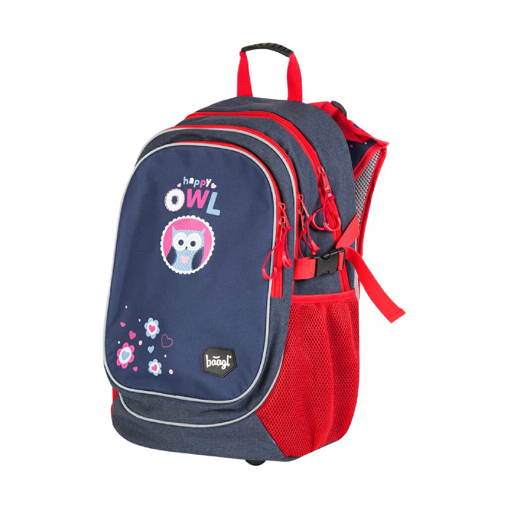 baagl-little-owls-cartable-23l-ergonomique-enfant image 2