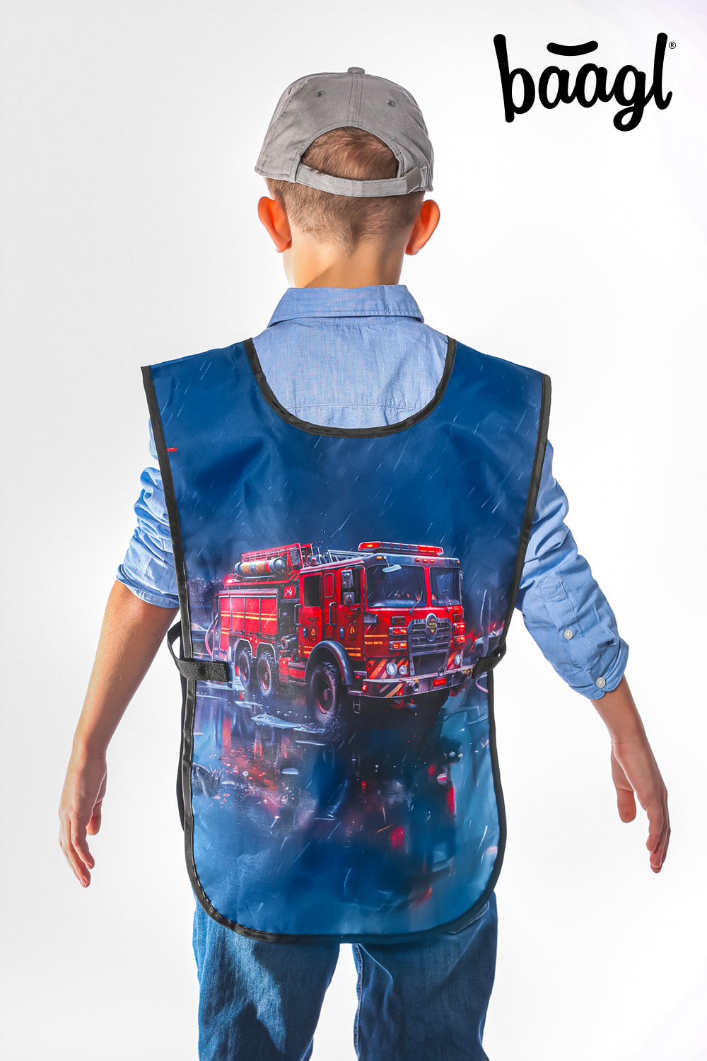 baagl-rescuers-tablier-enfant-peinture-2-poches-lavable image 7
