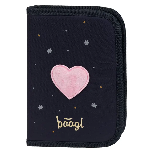 baagl-unicorn-gold-trousse-scolaire-1-tage-licorne image 1