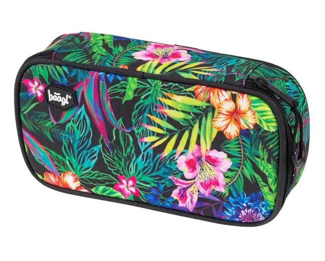 baagl-school-pencil-pouches-tropical-trousse-scolaire-rigide image 1