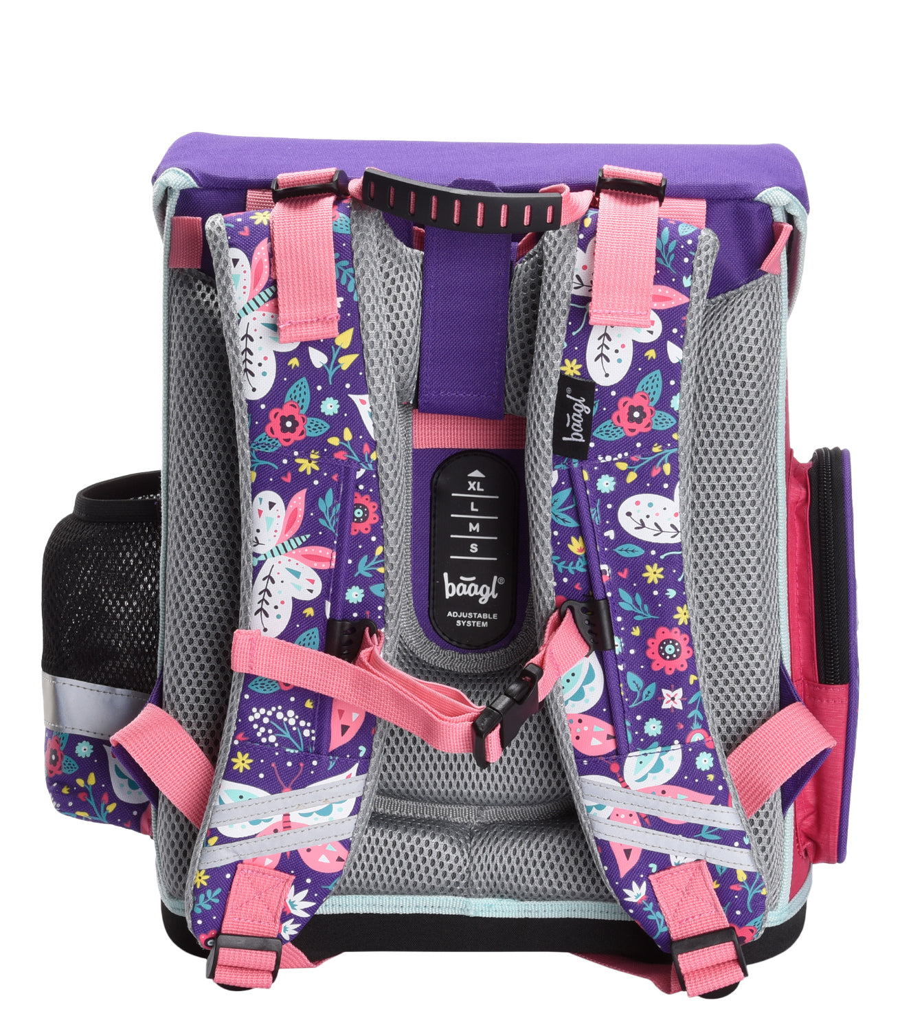 baagl-butterfly-ensemble-scolaire-cartable-trousse-18-l-fille image 5