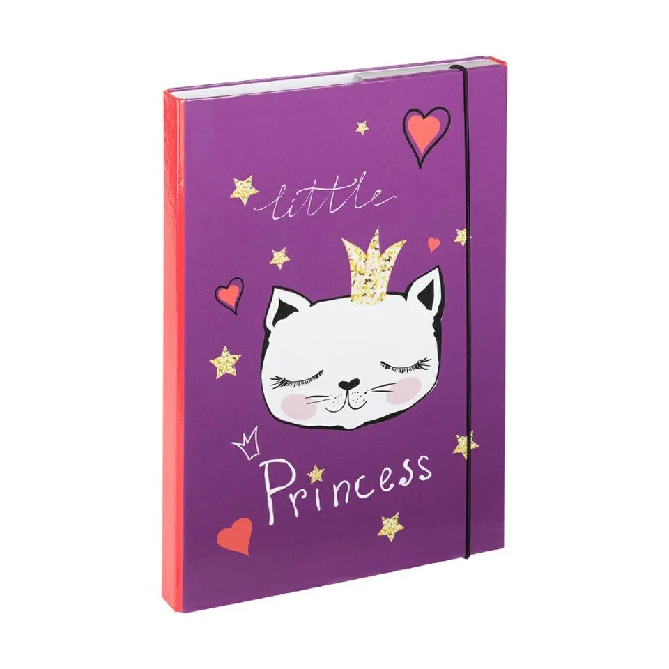baagl-heteftbox-a4-hearts-pochette-lastique-c-urs image 1