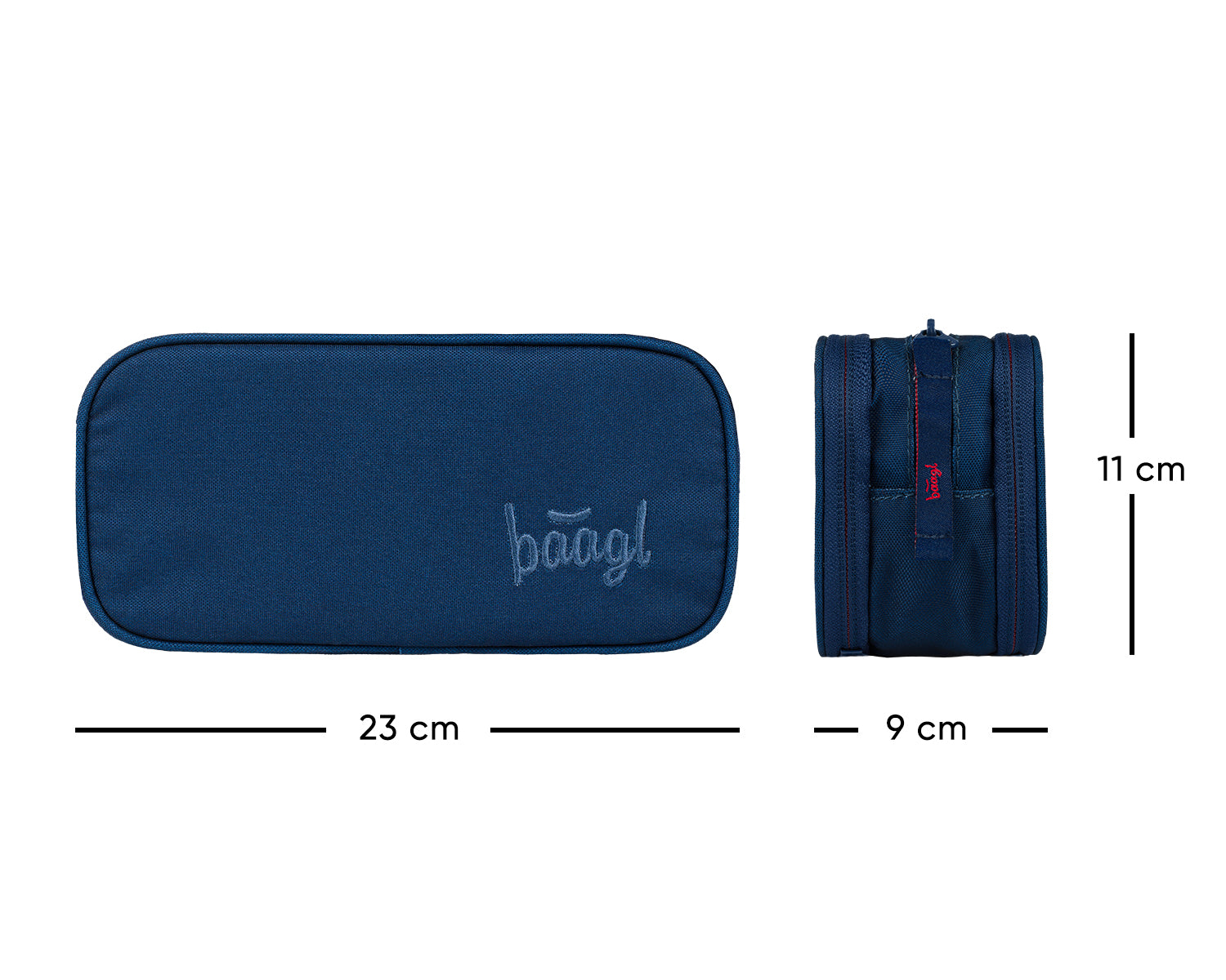 baagl-student-trousse-tudiant-bleu-marine-3-zips image 7
