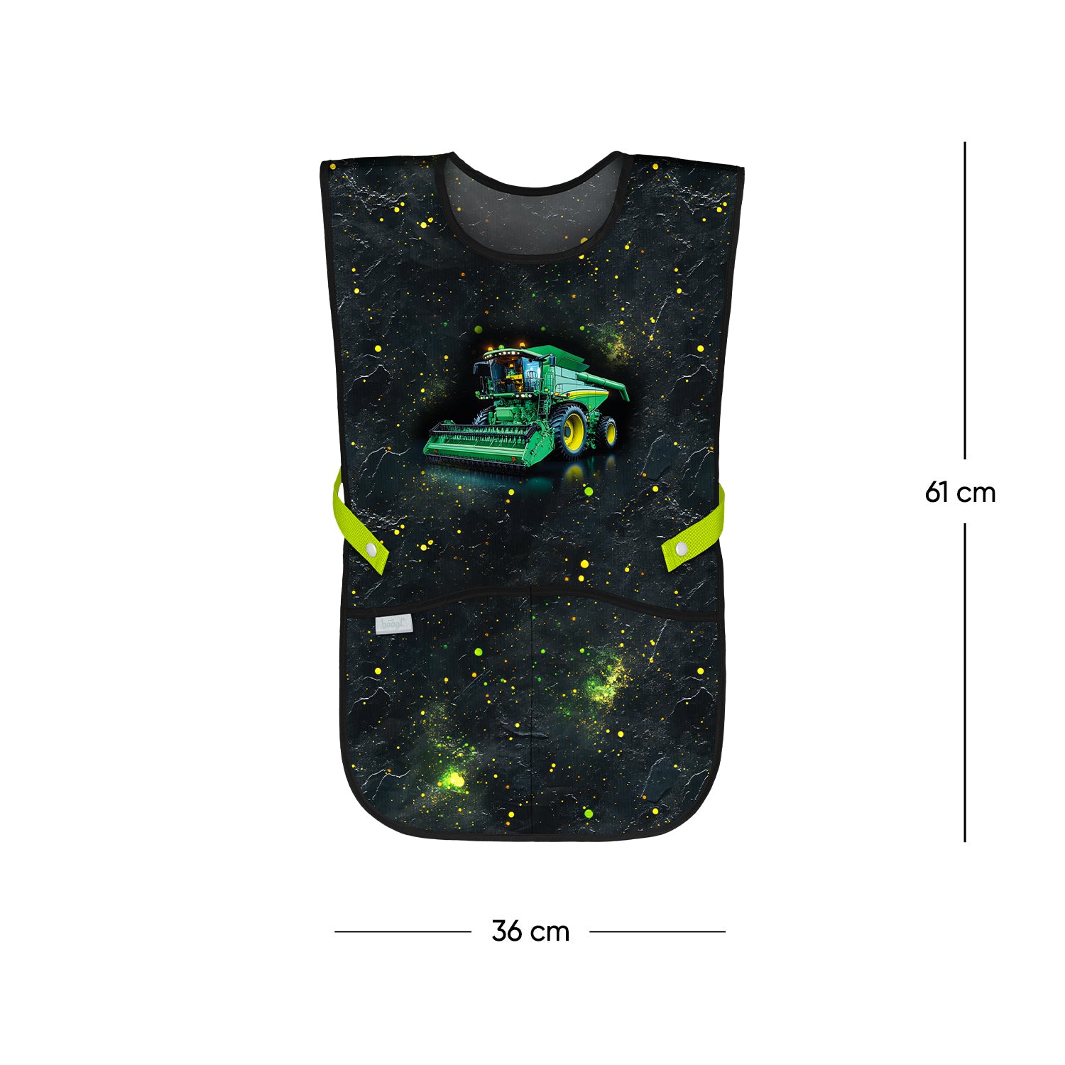 baagl-tractor-tablier-enfant-lavable-2-poches image 4