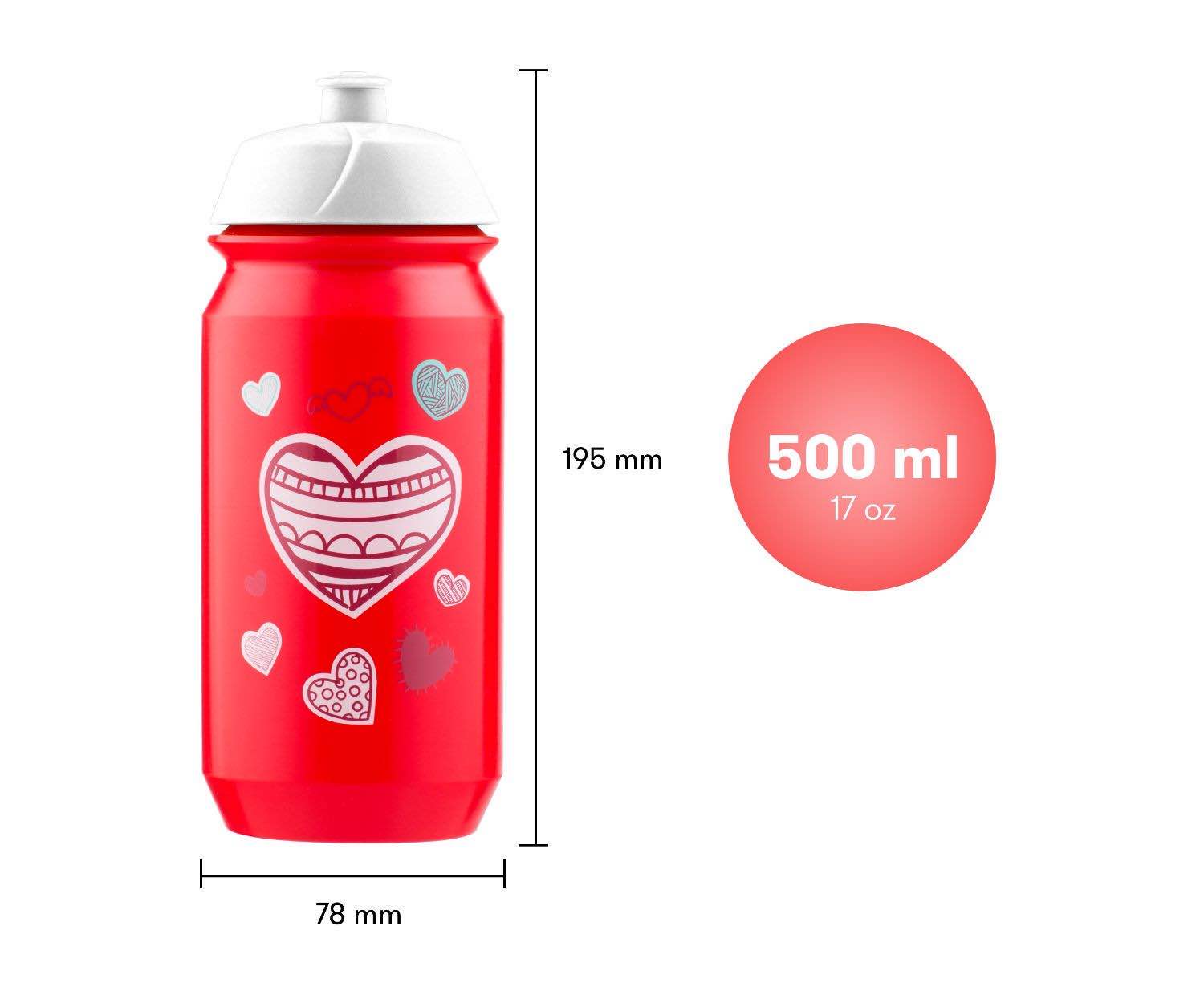 baagl-hearts-gourde-enfant-500-ml-sans-bpa image 3