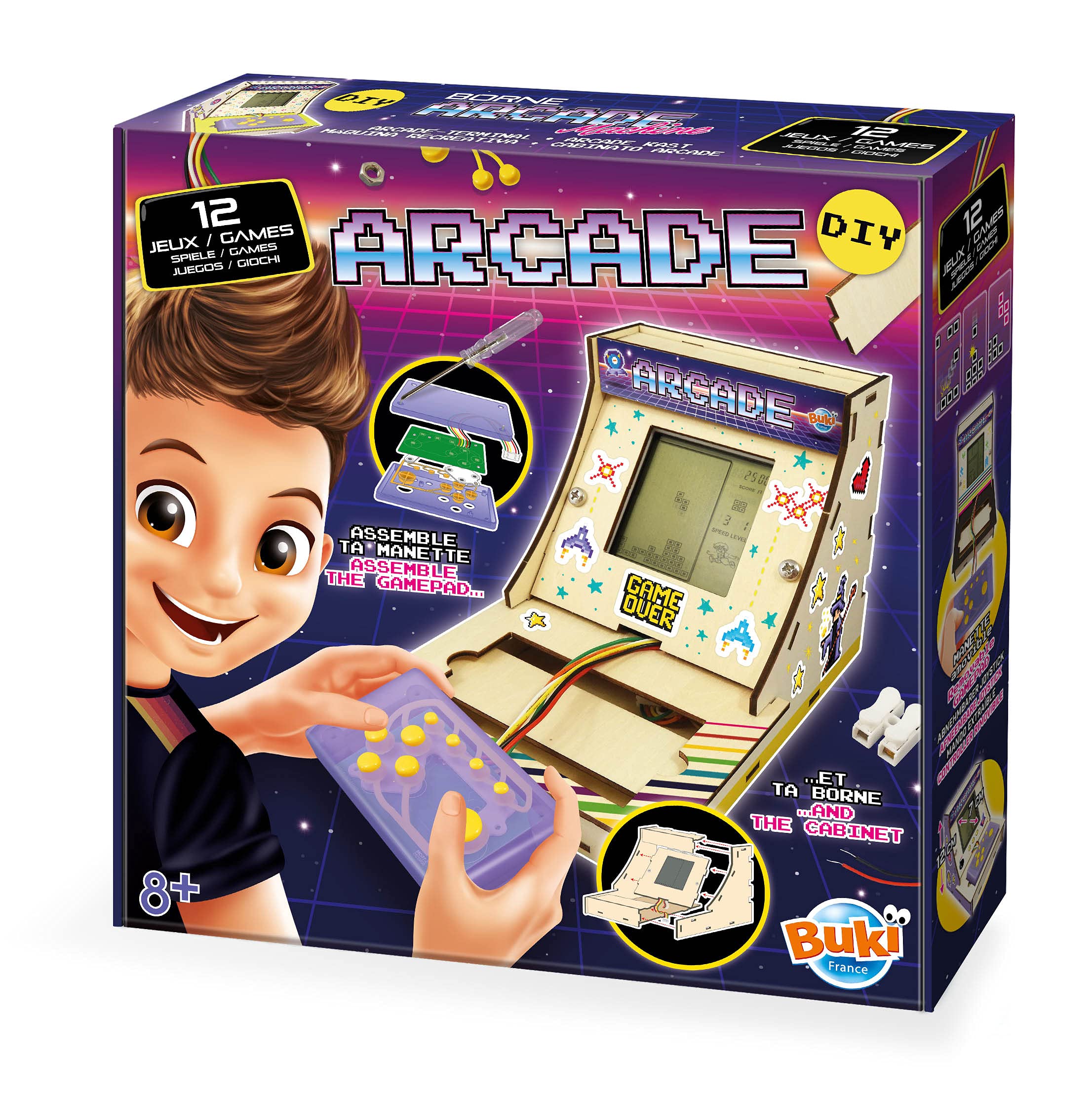 buki-science-borne-d-arcade-12-jeux-montage-8-ans image 1