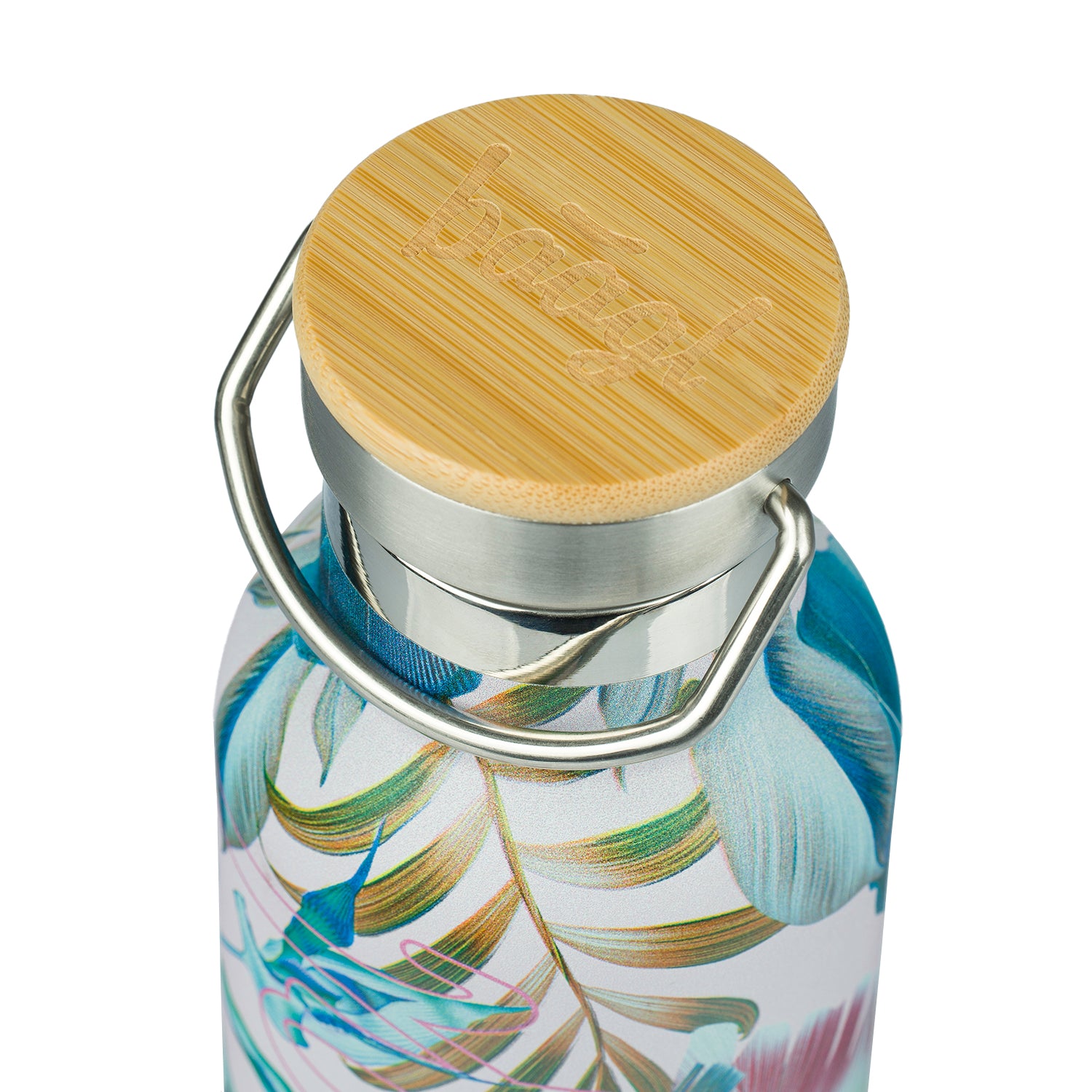 baagl-thermo-bottles-leafs-gourde-isotherme-500-ml-inox image 2